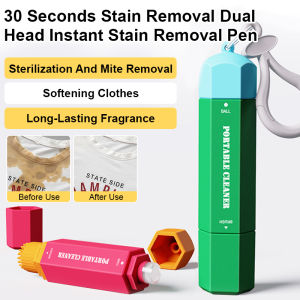 Hot Pot Emergency Double Ended Stain Remover Pen Removes Oil Stains In 30 Seconds Without Water Washing Portable 15ml Clothing Cleaning Tool