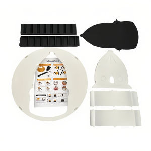 Rat Trap Flip Cover Trap for Catching Mice Useful Double Labber Indoor and Outdoor Kitchen Room Garden Reset Rat Catching Flip Mousetrap