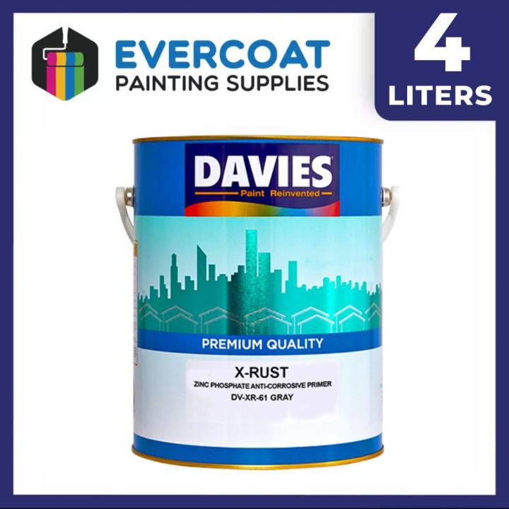 Davies XRust (Metal Zinc Phosphate AntiCorrosive Primer) 4L Lazada PH