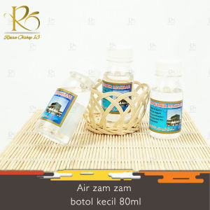 Air Zam Zam Botol Kecil 80 ml Asli Original