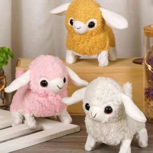 IPIE2 Simulation Electric Alpaca Toy Sound Toys Movements Running Singing Lamb New Funny Kawaii Walking Interactive Alpaca Collectible