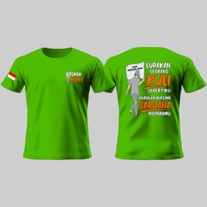 PROMO KAOS ATASAN LUPAKAN SEORANG KULI SEPERTIKU PERGILAH BERSAMA SARJANA PILIHANMU BENDERA DB/KAOS BERGAMBAR/KAOS MURAH/KAOS LENGAN PENDEK/KAOS VIRAL/KAOS OBLONG