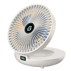 Household Dual-use Kitchen Fan Portable Folding Fan Rechargeable Ultra Quiet Small Cooling Ventilador
