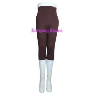 Celana Legging Pendek 3/4 Polos Wanita Bahan Spandek Rayon Premium