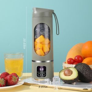 Portable Juicer Blender for Shake 7.4V Rechargable Electric Fruits Smoothie Mixer