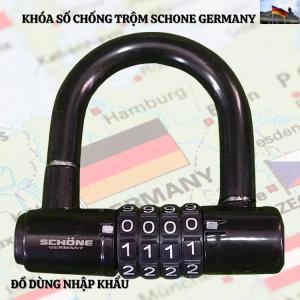 Khóa số chống trộm cao cấp SHONE hàng nhập bãi GERMANY