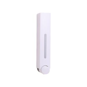 ZYJC MALL Plastic Shower Liquid Dispenser Press Design Waterproof Bathroom Soap Dispenser Manual Soap Dispenser Large Capacity Liquid Soap Dispenser Shower Gel Compatible