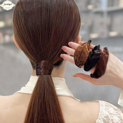Hàn Quốc Hair Rope Edition Tóc giả thời trang Tie Horsetail Mô phỏng Ribbon Với Rubber Band