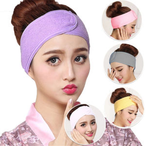 Wash Face Accessories Cosmetic Caps Bath Shower Turban Head Band Tiara Turban Makeup Hairband