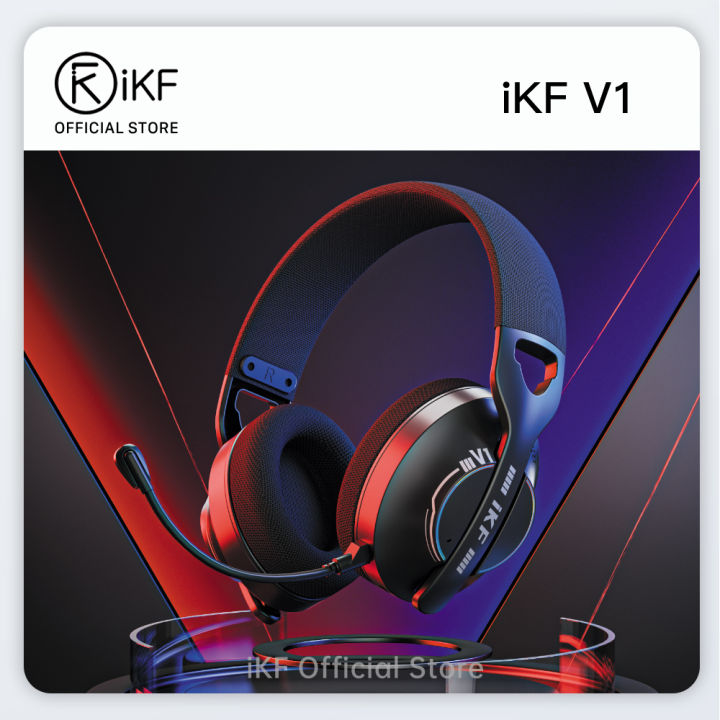 iKF V1 Wireless Headphones Bluetooth Headset Gaming With