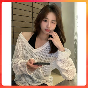 🔥[C195] Set 2 MÓN len Montoghi Dệt kim LƯỚI QC DÁNG DÀI MIX ÁO YẾM Quảng Châu - kholenqc