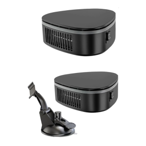 พัดลมเป่าเครื่องทำความร้อนไฟฟ้า2เกียร์12V เครื่องเป่าลมร้อนฮีทเตอร์พกพาพัดลมทำความร้อนกระจกบังลม