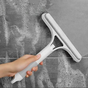 3 IN 1 Car Scraper Window Cleaning Wiper Glass Clean Scraper With Spray Bottle Mirror Cleaner