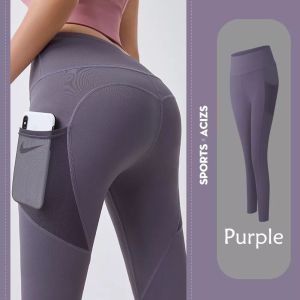 rkfashion Celana Olahraga Yoga Wanita Saku Legging Celana Kebugaran Celana Legging Wanita Celana Elastis Sport legging08