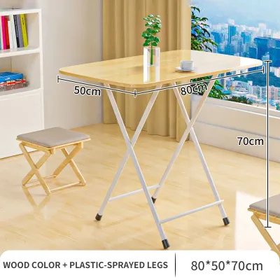 Foldable Table Portable Dining Table for Kitchen Multi-Purpose Outdoor Picnic Table Simple Household Save Space