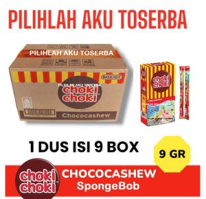 Choki Choki Choco Cashew - HARGA 1 DUS isi 9 box