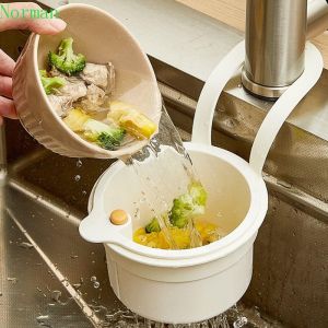 Sink Hanging Strainer Basket Creative Detachable Kitchen Garbage Filter Openable Bottom Cover Quickly Drain Fruit Clean Filter