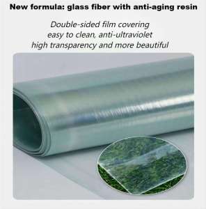 (1.2mm)transparent daylighting board sunlit roof panel greenhouse ceiling sunshadeand rain shield plastic panel roof Plastic Roofing，Greenhouse plastic cover clear plastic awning roof cover Roof rainproof awning roof cover