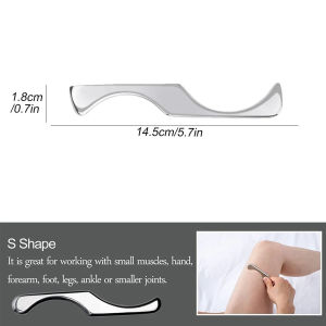 2024Stainless Steel Gua Sha Muscle Scraper Tool IASTM Muscle Scraping Tools Soft Tissue Mobilization for Back Legs Arms Neck