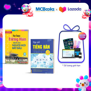 Combo Tự Học Tiếng Hàn Và Tập Viết Tiếng Hàn Cho Người Mới Bẳt Đầu - MCBooks