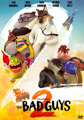 The Bad Guys 2 2025 DVD & Pendrive Animation Movies