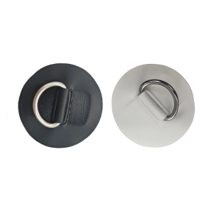 Deck Rigging Rope Rings Buckle Round Rings Pad Surfboard Dinghy Boats PVC Patches With D Rings Surfboard Accessories
