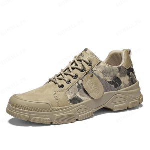 2024 New Mens Boots Camouflage Boots Trend Casual Martin Boots Mens Tooling Shoes Retro Desert Boots Hiking Shoes Breathable Short Boots High-top Shoes British Boots