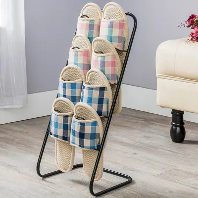 Shoe Rack Indoor Slipper Rack Metal Shoe Drying Rack Simple Shoe Rack floor shoe organizer Removable