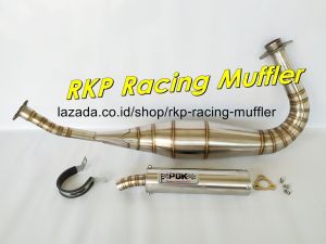 Knalpot RX King RX-King RX Special Spesial kolong PDK repsol Stainless steel kenalpot racing motor