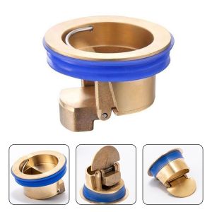 NA - floor drain trap katup otomatis anti bau dan serangga bahan kuningan