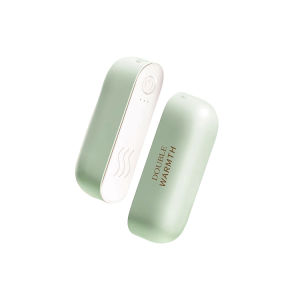 【Super Long Battery Life】Portable Mini Magnetic Warm Hand Warmer USB Rechargeable Explosion Proof Split Body Heater Birthday Gift