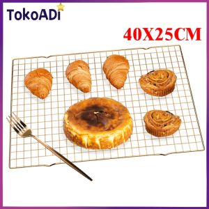 Baking Cooling Rack Props Fotografi Cake Cooling Rack Rak Pendingin Kue Stainless 40X25CM