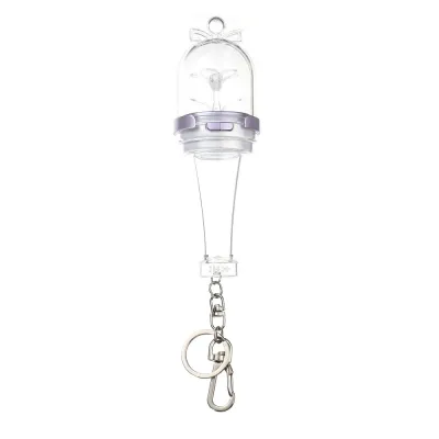 VIVIDI Mini Kpop Idol Lightstick Keyring Version Pendant Design Changing Lamp Rings Fan Collection Glow Feature Mini Glow Stick for Kpop ILLIT Fans