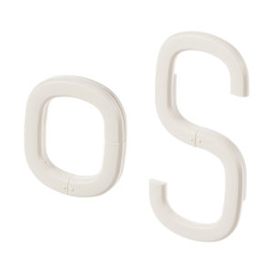 ตะขอตัว S ตะขอพลาสติก ที่แขวนของอเนกประสงค์ สําหรับแขวนเสื้อผ้า กุญแจ กระเป๋า
