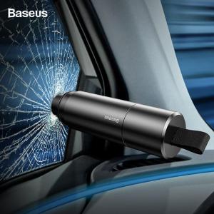 Baseus Mini Car Safety Hammer Car Window Glass Breaker Auto Seat Belt Life-Saving Escape Hammer Car Emergency Tool