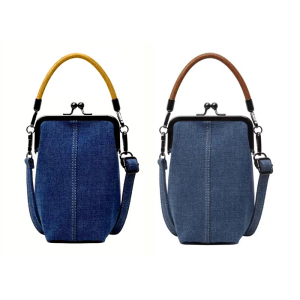 Đeo Vai Nữ Túi Phong Cách Túi điện thoại Túi đeo chéo thời trang denims Ví Túi Messenger cổ điển đi lại túi cho hàng ngày