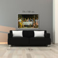 Poster Prima REPRODUKSI LUKISAN : THE LAST SUPPER - PERJAMUAN TERAKHIR karya PHILIPPE DE CHAMPAIGNE #PT004 - ukuran 70 x 100 cm. 