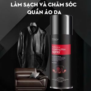 Xịt Bóng & Dưỡng Đồ Da 350ml – Làm Mềm Phục Hồi Giày Túi Áo Khoác Sofa Chống Khô Bền Đẹp