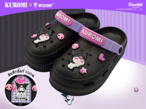 Y-ROON รองเท้าแตะสวมเด็ก รุ่นY76 ลิขสิทธิ์แท้ คุโรมิ