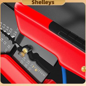 [Shelleys] คีมตัดลวดแบบพิเศษมัลติฟังก์ชันสำหรับตัดลวดไฟฟ้ากรรไกรตัดลวดแบบกดลวดที่พันกัน
