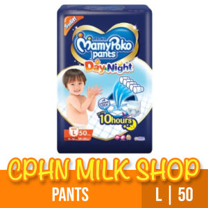 MamyPoko Day and Night Pants Baby Diapers Large 50