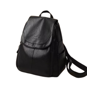 BYO - (COD) Ransel Kulit Wanita Kualitas untuk Anak Perempuan Tas Ransel Kasual Tas Sekolah Tas Punggung Antik Hitam untuk Anak Perempuan Ransel Mochila Tas Wanita Terbaru Tas Wanita Termurah Tas Ransel Wanita Terlaris Tas Ransel Wanita Korea Kekinian