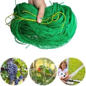 Durable Nylon Mesh Support For Climbing Vine Plants In The Garden