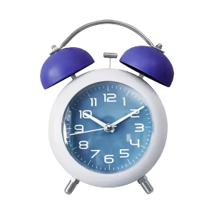 Modern Minimalist Twin Bell Alarm Clock Colorful Cute Quartz Alarm Clock For Bedrooms Jam Loceng Bulat Meja