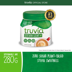 Truvia® Stevia Leaf Sweetener 280g Jar Zero Calories Sugar-Free