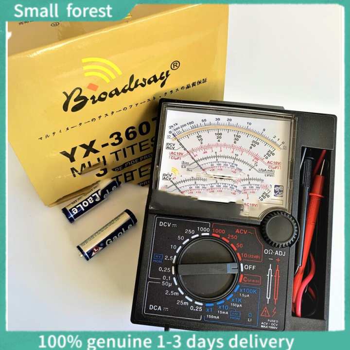 Analog Multitester YX360TRD with Case and Battery Analog Tester