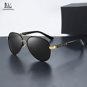 แว่นกันแดดโพลาไรส์ขนาดใหญ่แว่นกันแดดสำหรับผู้ชายป้องกันรังสียูวี100% แว่นตากันแดดกลางแจ้งเคสแว่นตาน้ำหนักเบา