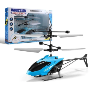 Hand Sensor Induction Fun Mini RC Helicopter Kids Flying Aircraft Toy With Light RC58 Plane Toy Aeroplan Airplane Chopper Kapal Terbang 直升机