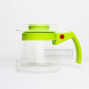 Glass Coffee Server TIAMO 300 ml Gelas Teko Pitcher Kaca Penyaji Minuman Teh Kopi V60 01 Manual Brew