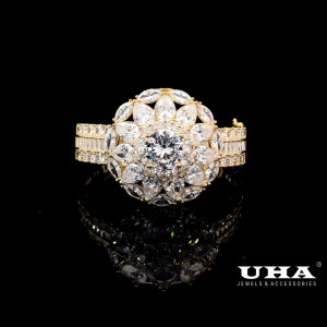 V613 Vòng tay nữ đính đá CZ cao cấp sáng lấp lánh thiết kế sang trọng UHA